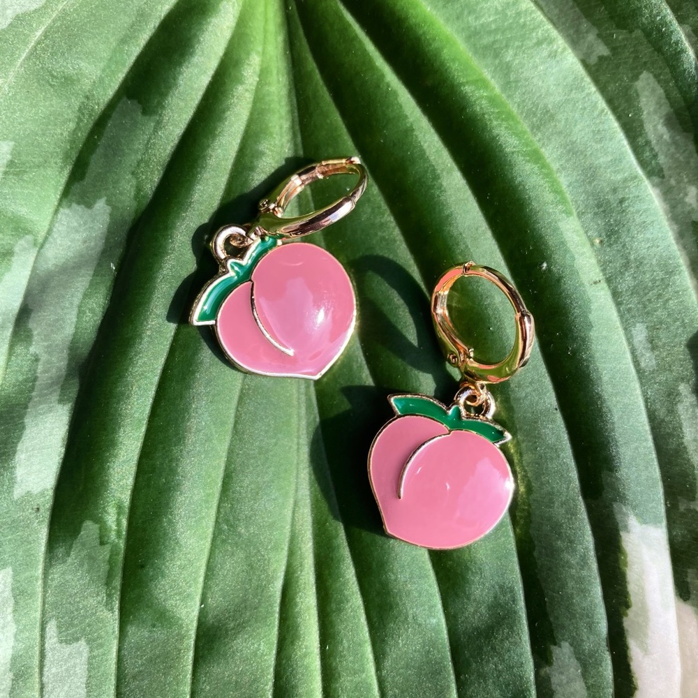 Peach Earrings